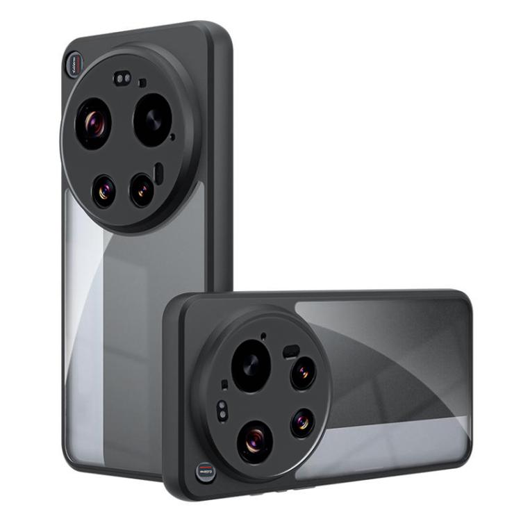 

For Xiaomi 17 Ultra Armor Precise Hole PC Hybrid TPU Phone Case(Transparent)