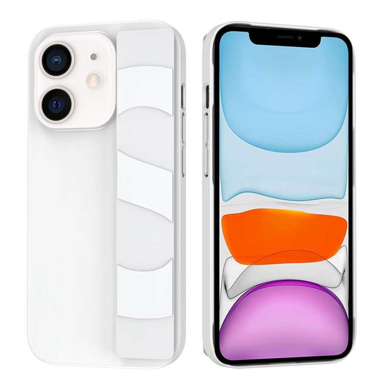 

For iPhone 11 Silicone Wristband Holder Phone Case(White)