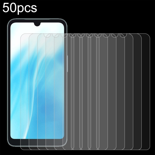 

For Fujitsu Arrows We2 50pcs 0.26mm 9H 2.5D Tempered Glass Film