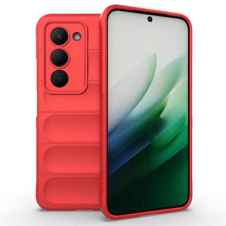 For Redmi 15 5G Global/15 4G SEA 169.5mm Magic Shield TPU + Flannel Phone Case(Red) — купить у Sunsky-online WW