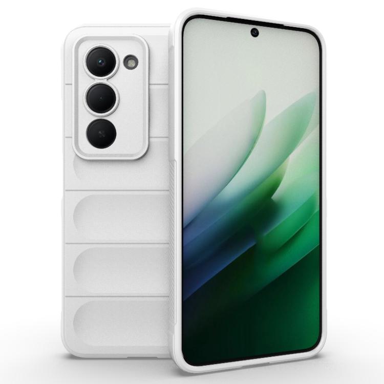 

For Redmi 15 5G Global/15 4G SEA 169.5mm Magic Shield TPU + Flannel Phone Case(White)