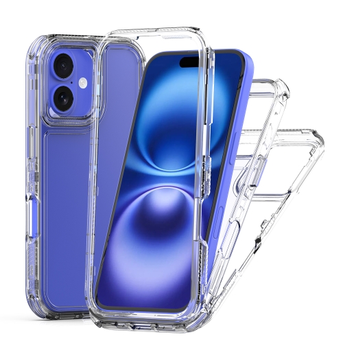 

For iPhone 16 Plus Acrylic Transparent Phone Case