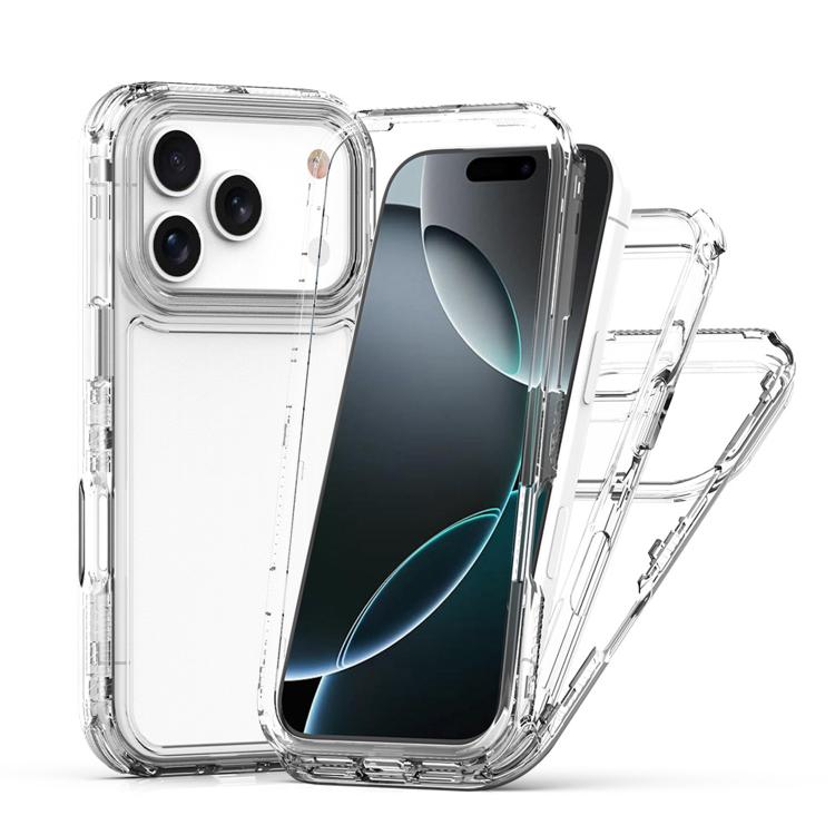 

For iPhone 17 Pro Acrylic Transparent Phone Case