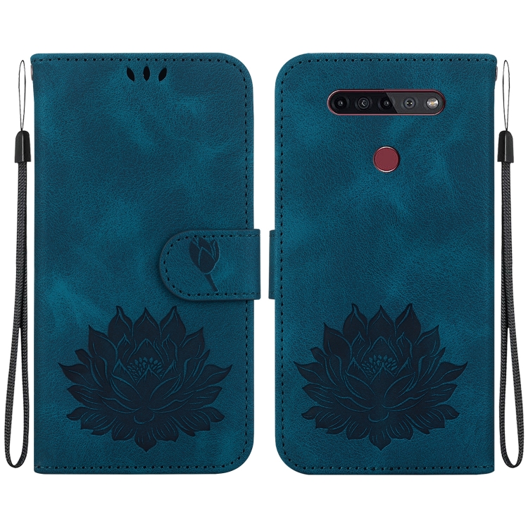 Back Cover Lg K41s Phone Case For LG K41S K51S Lotus Embossed