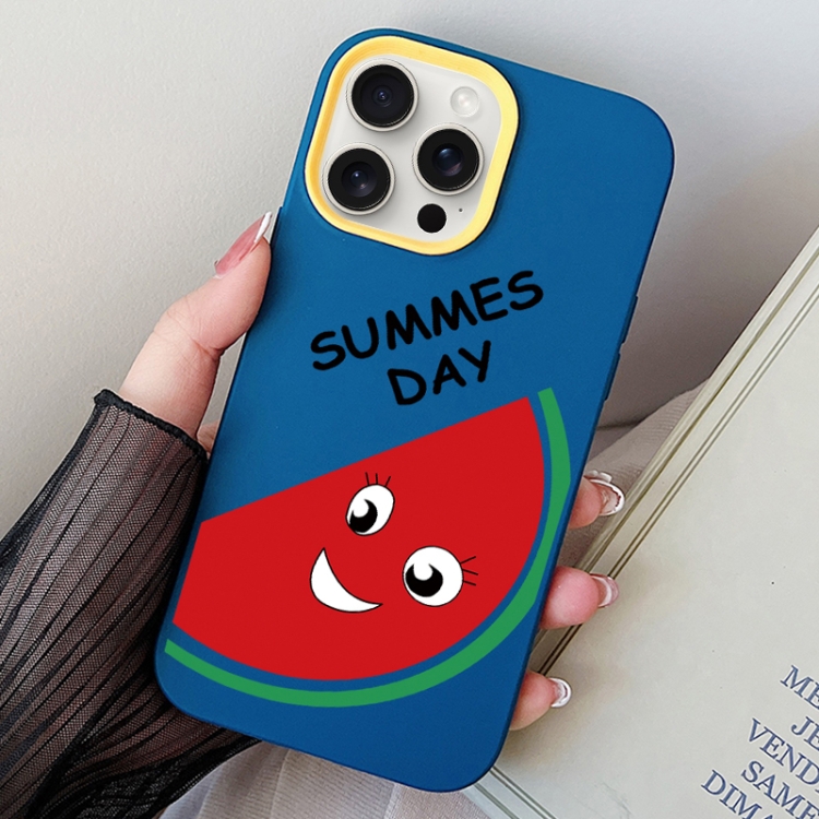 

For iPhone 13 Pro Max Watermelon PC Hybrid TPU Phone Case(Royal Blue)