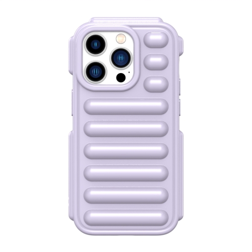 

For iPhone 15 Pro Capsule Series Candy Color TPU Phone Case(Purple)