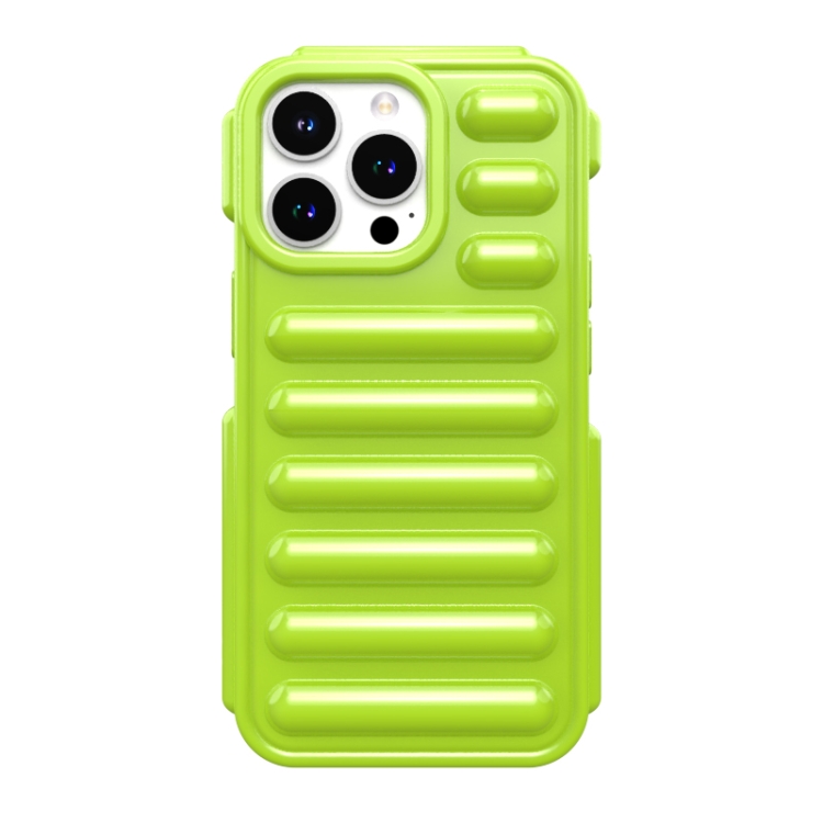 

For iPhone 13 Pro Max Capsule Series Candy Color TPU Phone Case(Green)