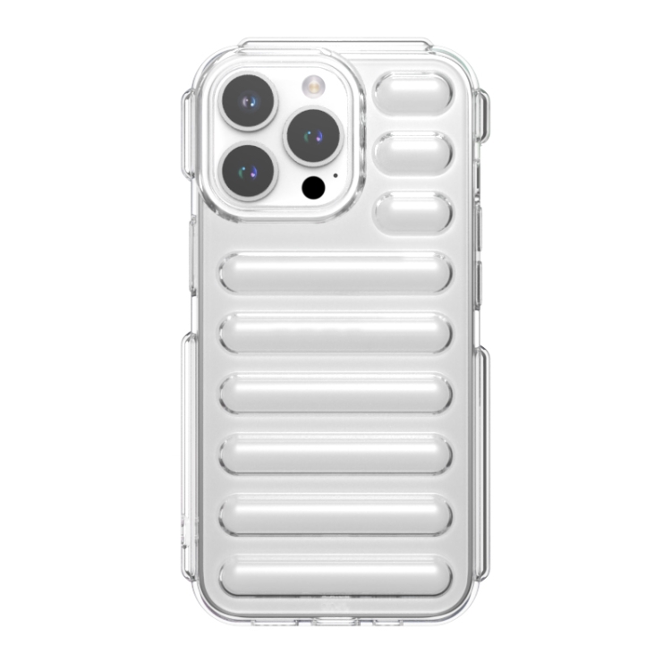 

For iPhone 13 Pro Capsule Series Candy Color TPU Phone Case(Transparent)