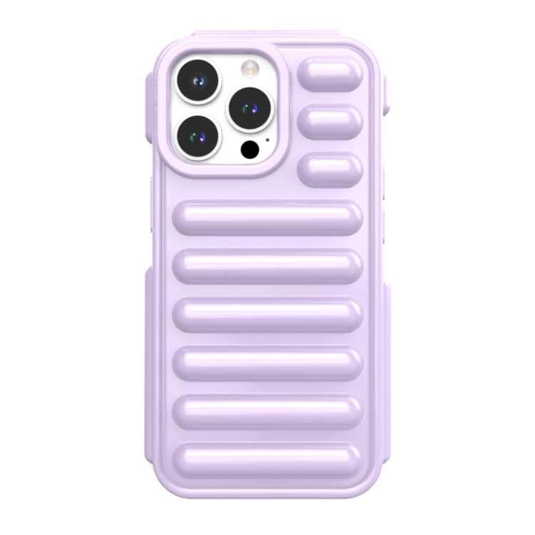 

For iPhone 13 Pro Capsule Series Candy Color TPU Phone Case(Purple)