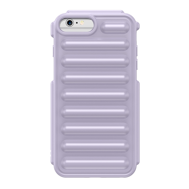 

For iPhone 6 Plus Capsule Series Candy Color TPU Phone Case(Purple)