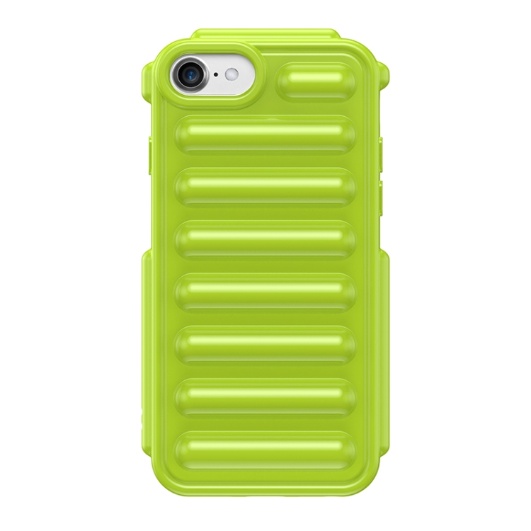 

For iPhone 7 Capsule Series Candy Color TPU Phone Case(Green)