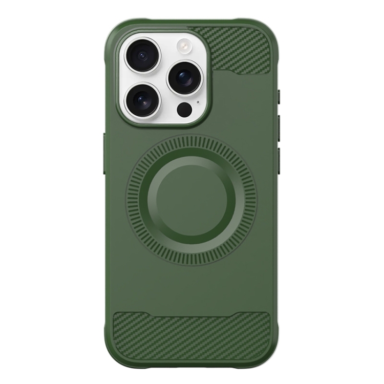 

For iPhone 16 Pro Skin Feel Frosted TPU Phone Case(Green)