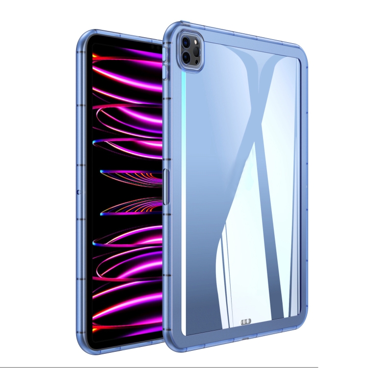 

For iPad Pro 11 2022 / 2021 / 2020 Clear TPU Tablet Case(Blue)