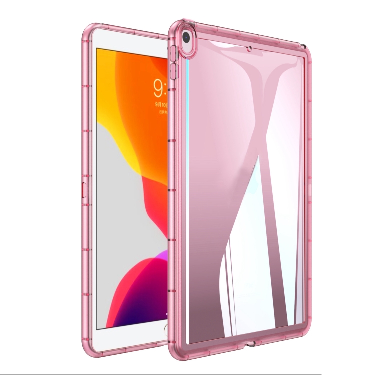 

For iPad Air 3 10.5 2019 Clear TPU Tablet Case(Pink)