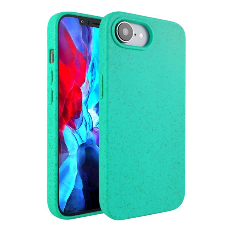 For iPhone 17e / 16e Wheat Straw TPU Phone Case(Green)