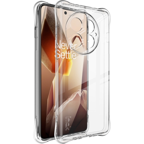 

For OnePlus 13 5G imak Shockproof Airbag TPU Phone Case(Transparent)