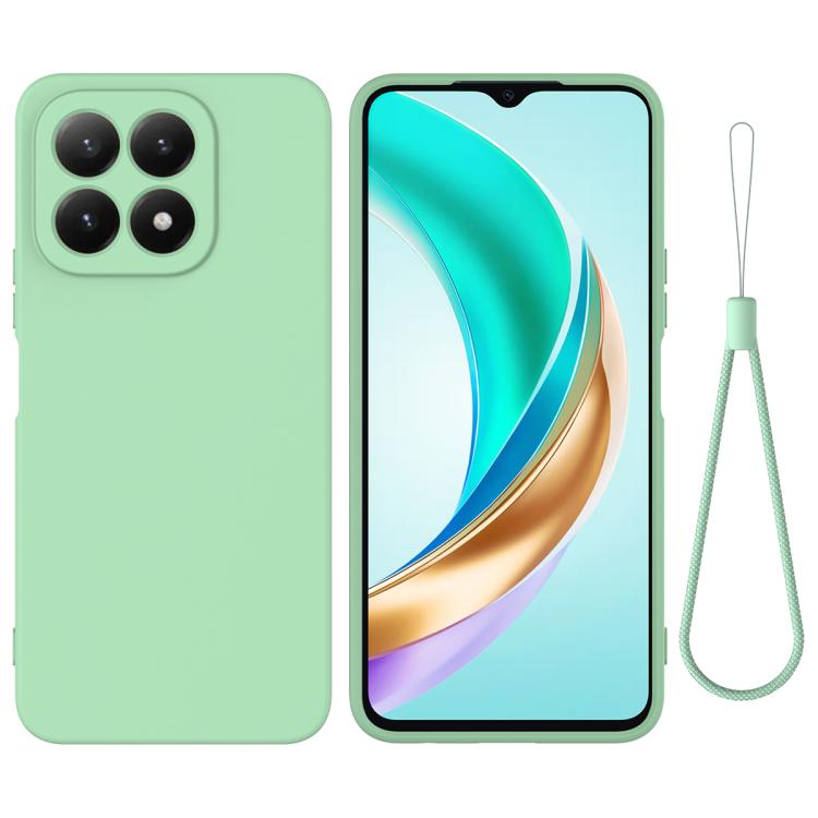 

For Xiaomi 15T 5G Solid Color Liquid Silicone Dropproof Full Coverage Phone Case(Green)