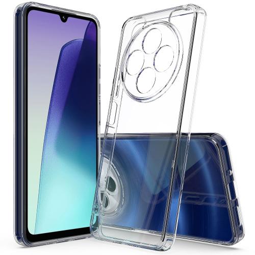 

For Xiaomi Poco M7 5G Scratchproof Acrylic TPU Phone Case(Transparent)