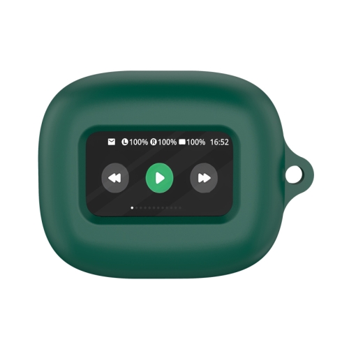 

For JBL Live Beam 3 Wireless Bluetooth Earphones Silicone Protective Case(Dark Green)