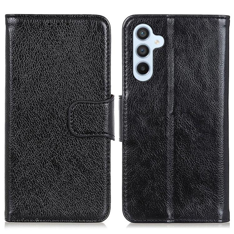 

For Galaxy S26 FE 5G Nappa Texture Horizontal Flip Leather Phone Case(Black)