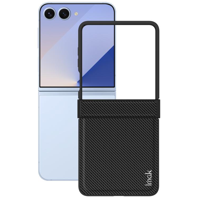 

For Samsung Galaxy Z Flip7 5G imak Ruiyi Series Carbon Fiber PU + PC Phone Case