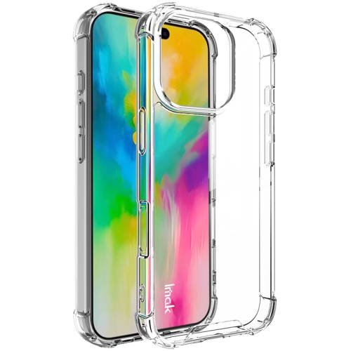 

For iPhone 16 Pro IMAK Space Shield PC + TPU Airbag Shockproof Phone Case(Transparent)