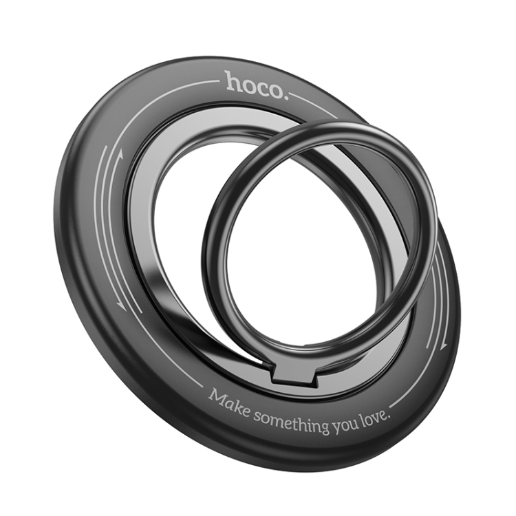 

hoco GH3 Enjoy 360-degree Rotating Magnetic Mobile Phone Ring Holder(Black)