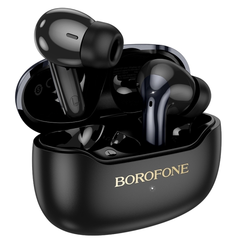 

Borofone FQ1 Plus TWS Shine ANC+ENC Noise Reduction Wireless BT Headset Earbuds(Black)