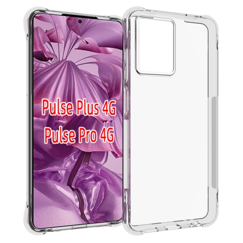 

For HMD Pulse+ / Pulse Pro Shockproof Non-slip Thickening TPU Phone Case(Transparent)