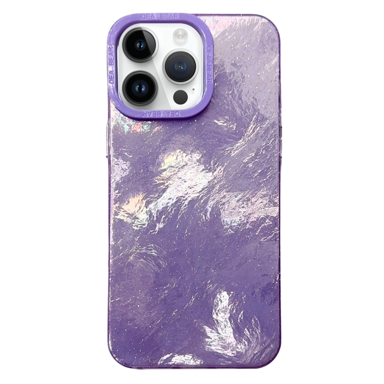 For iPhone 12 Pro Tinfoil Texture Colorful Lens Frame IMD Acrylic