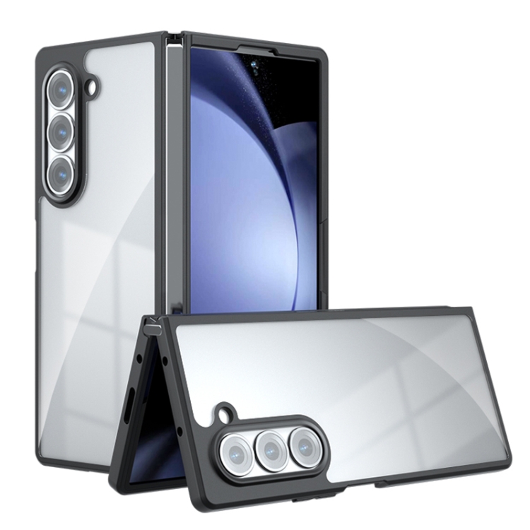 

For Samsung Galaxy Z Fold6 Armor PC Hybrid TPU Phone Case(Transparent)