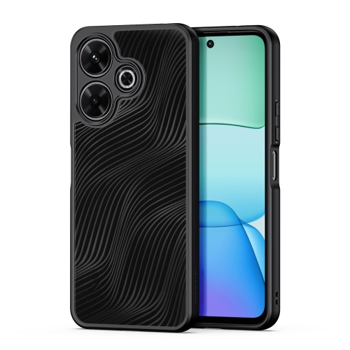 

For Redmi 13 4G / Redmi Note 13R DUX DUCIS Aimo Series TPU + PC Frosted Feel Phone Case(Black)