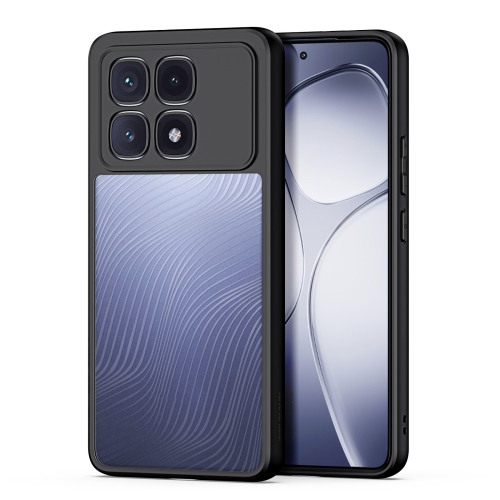 

For Redmi K70 Ultra DUX DUCIS Aimo Series TPU + PC Frosted Feel Phone Case(Black)