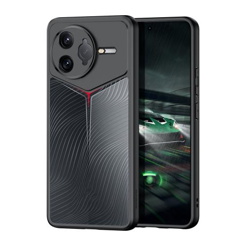 

For Redmi K80 Pro DUX DUCIS Aimo Series TPU + PC Frosted Feel Phone Case(Black)