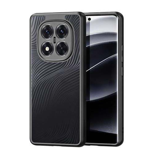 

For Redmi Note 14 Pro+ 5G DUX DUCIS Aimo Series TPU + PC Frosted Feel Phone Case(Black)