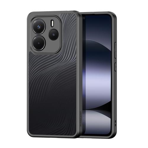 

For Redmi Note 14 4G 163.25mm DUX DUCIS Aimo Series TPU + PC Frosted Feel Phone Case(Black)