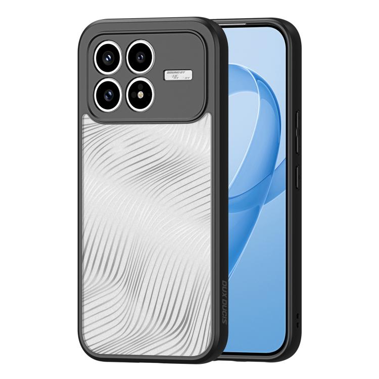 

For Redmi K90 / Poco F8 Pro DUX DUCIS Aimo Series TPU + PC Frosted Feel Phone Case(Black)