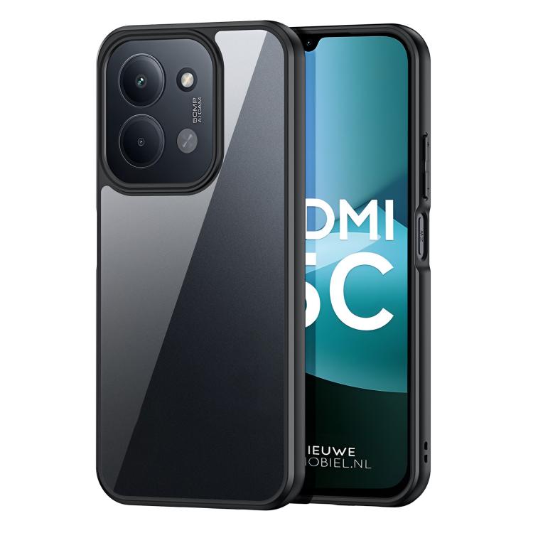 

For Redmi 15C 5G / 4G Global 171mm DUX DUCIS Aimo Series TPU + PC Frosted Feel Phone Case(Black)