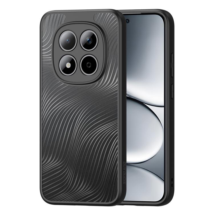 

For Redmi Note 15 Pro 5G Global 163.6mm DUX DUCIS Aimo Series TPU + PC Frosted Feel Phone Case(Black)
