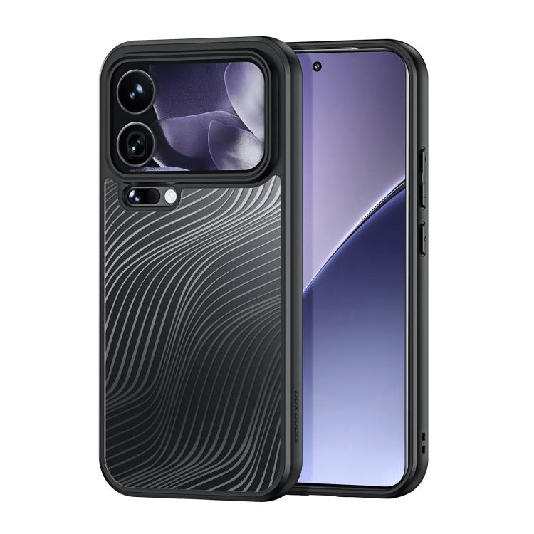 

For Xiaomi 17 DUX DUCIS Aimo Series TPU + PC Frosted Feel Phone Case(Black)
