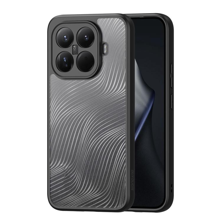 

For Xiaomi 15T Pro 5G DUX DUCIS Aimo Series TPU + PC Frosted Feel Phone Case(Black)