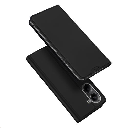 

For Redmi Turbo 4 DUX DUCIS Skin Pro Series Flip Leather Phone Case(Black)