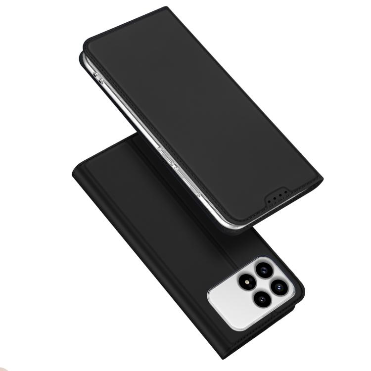 

For Redmi K90 / Poco F8 Pro DUX DUCIS Skin Pro Series Flip Leather Phone Case(Black)