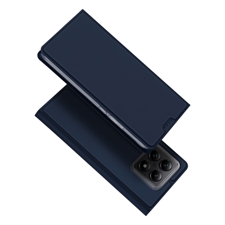 

For Xiaomi 14T Pro DUX DUCIS Skin Pro Series Flip Leather Phone Case(Blue)