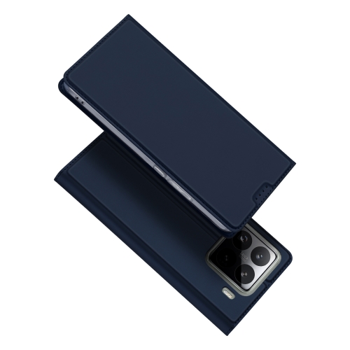 

For Xiaomi 15 Pro DUX DUCIS Skin Pro Series Flip Leather Phone Case(Blue)