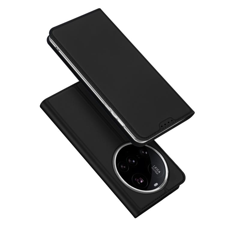 

For Xiaomi 15 Ultra DUX DUCIS Skin Pro Series Flip Leather Phone Case(Black)