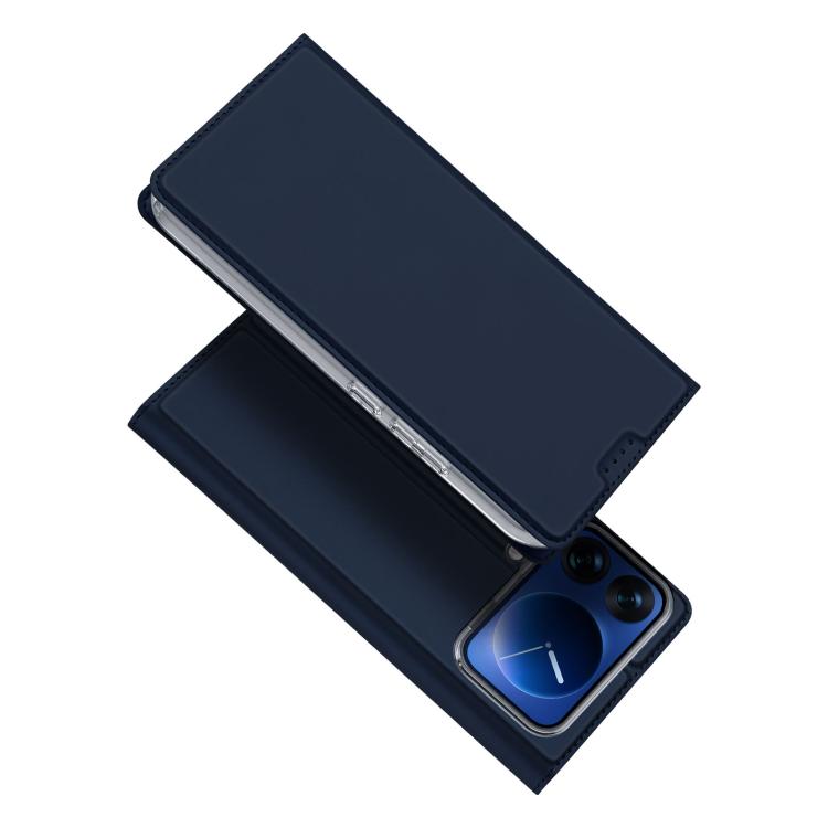 

For Xiaomi 17 Pro Max DUX DUCIS Skin Pro Series Flip Leather Phone Case(Blue)