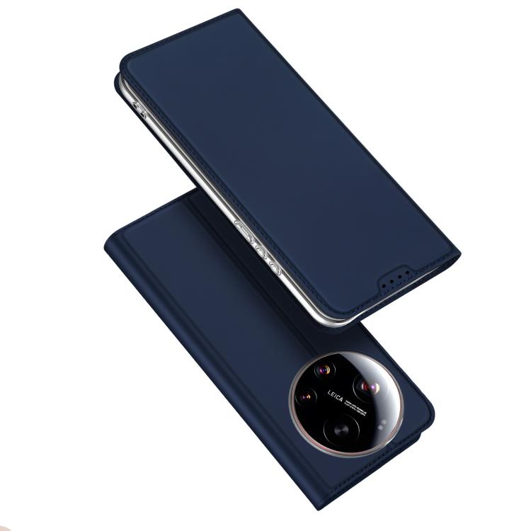

For Xiaomi 17 Ultra DUX DUCIS Skin Pro Series Flip Leather Phone Case(Blue)