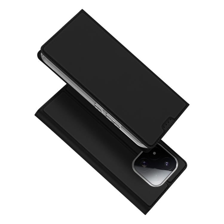 For Xiaomi 17 Max 5G DUX DUCIS Skin Pro Series Flip Leather Phone Case(Black)