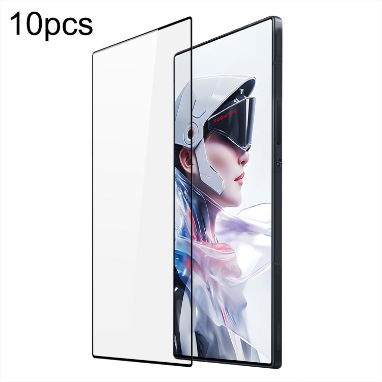 

For ZTE nubia RedMagic 10 Air 10pcs DUX DUCIS 0.33mm 9H Medium Alumina Tempered Glass Film